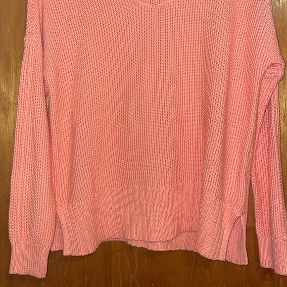 •LUCKY BRAND•NWOT CITRUS SUN ORANGE V NECK KNIT SWEATER SIZE SMALL - Picture 6 of 10